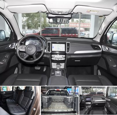 Great Wall Poer Tüm Elektrikli Kamyonlar EV 150kw Motor Taşıma İçin 5 Koltuk