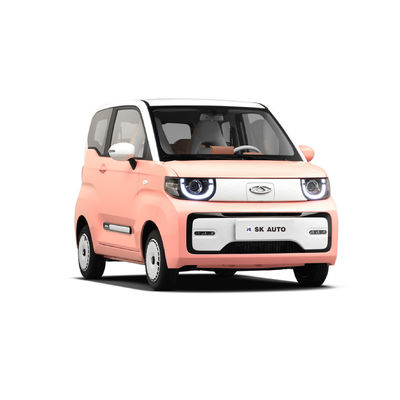 3 Kapı 4 Kişilik Elektrikli Mini Araba Chery QQ Dondurma 20kw Mini Elektrikli Araç