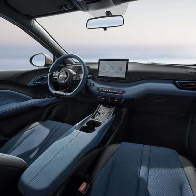 5 Koltuklu BYD EV Araç Enerji tasarrufu, iç mekan özellikleri Temiz Enerji Elektrikli Araba Deniz martı