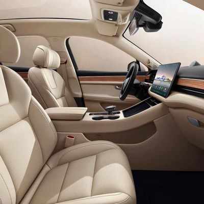 2024 AITO M5 Yeni enerji Aracı Tam elektrikli araba 272HP 5 kapılı 5 kişilik menzil 602KM