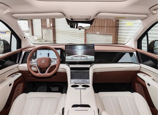 1100km menzilli BYD Xia MPV 5145MM Uzunluklu İş ve Aile için Elektrikli Araç