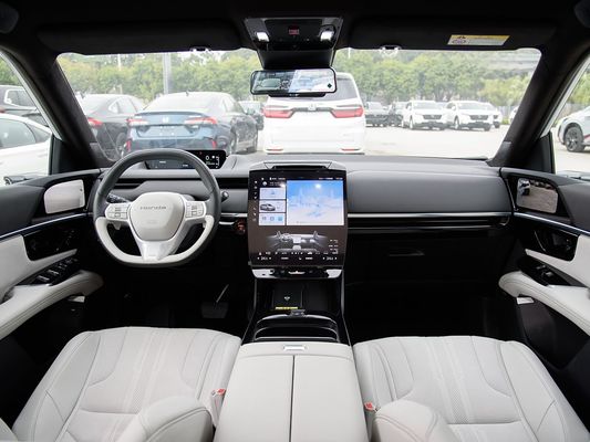 350kW Motor Gücü Tam Elektrikli SUV Honda S7 Uzun Menzilli 650km Hızlı Şarj EV Yeni Sıcak Satış Aile için Güneş Çatı ile